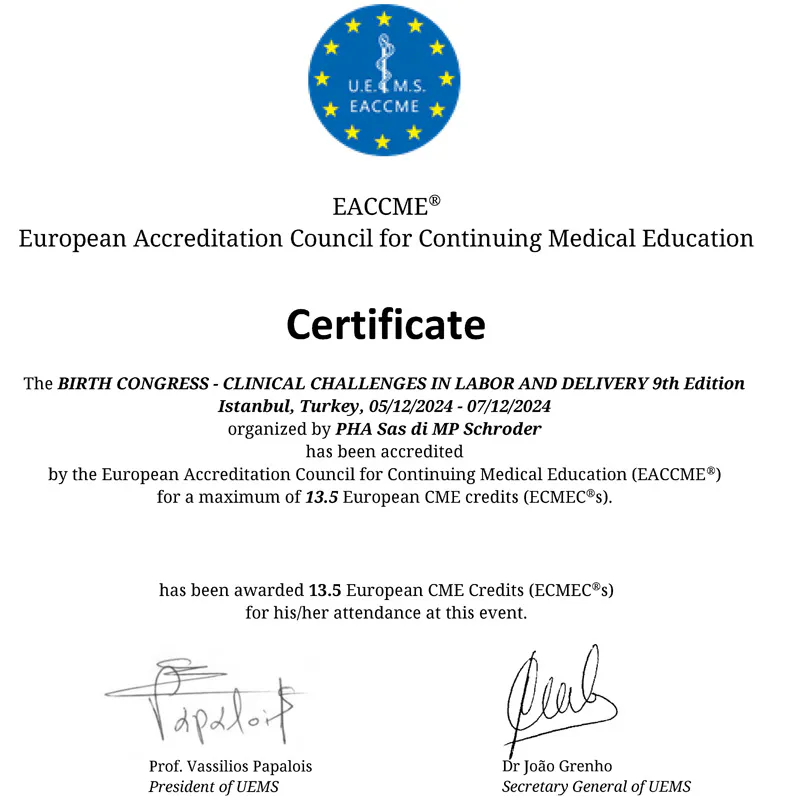 EACCME Dr Maryam Naderifar